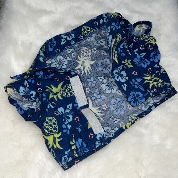 Boots & Barkley Canine Hawaiian Cotton Shirt with Lei Collar S - Picture 6 of 10